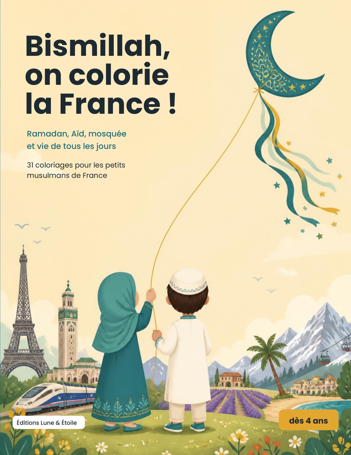 Couverture de Bismillah, on colorie la France !